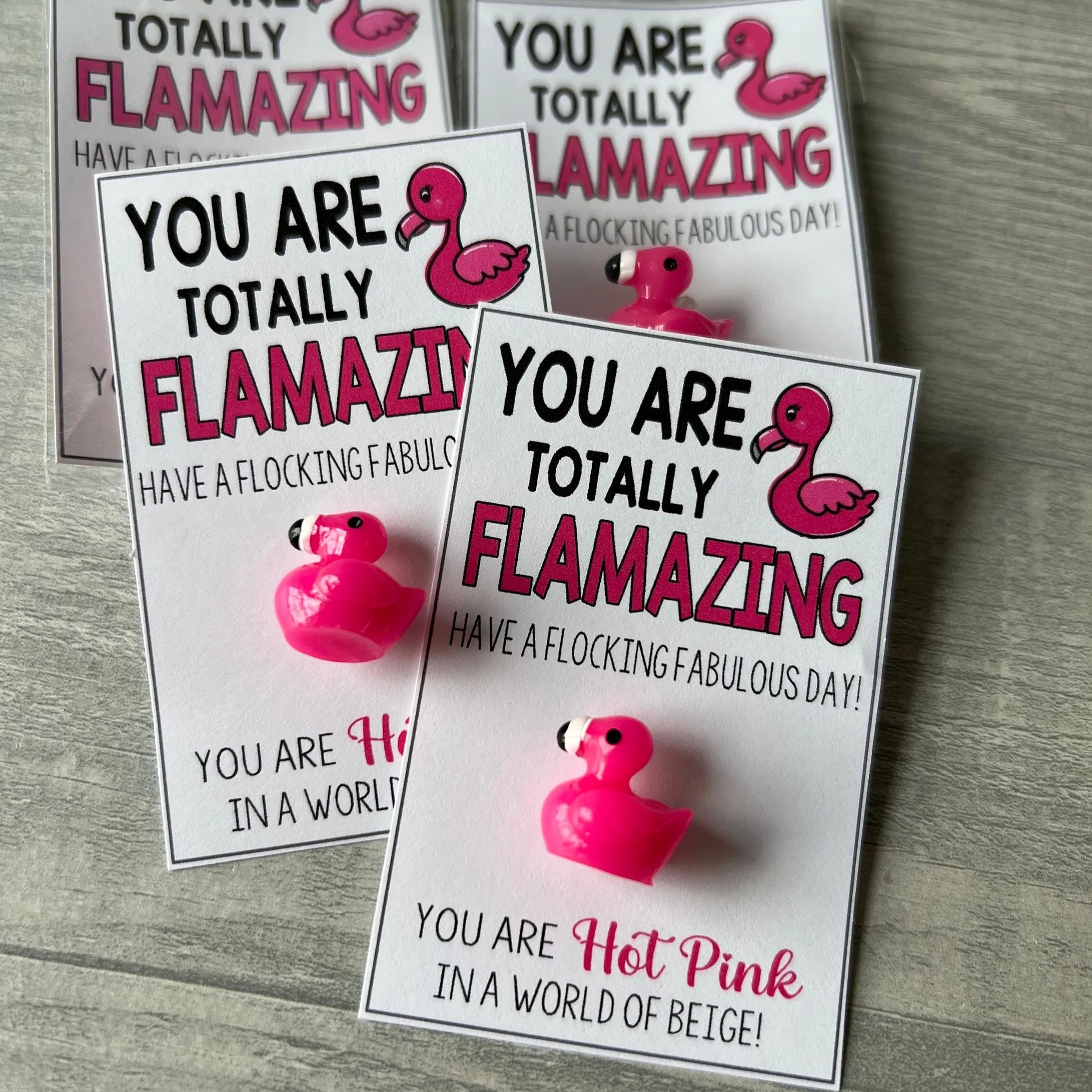 Mini Flamingo Gift Bag