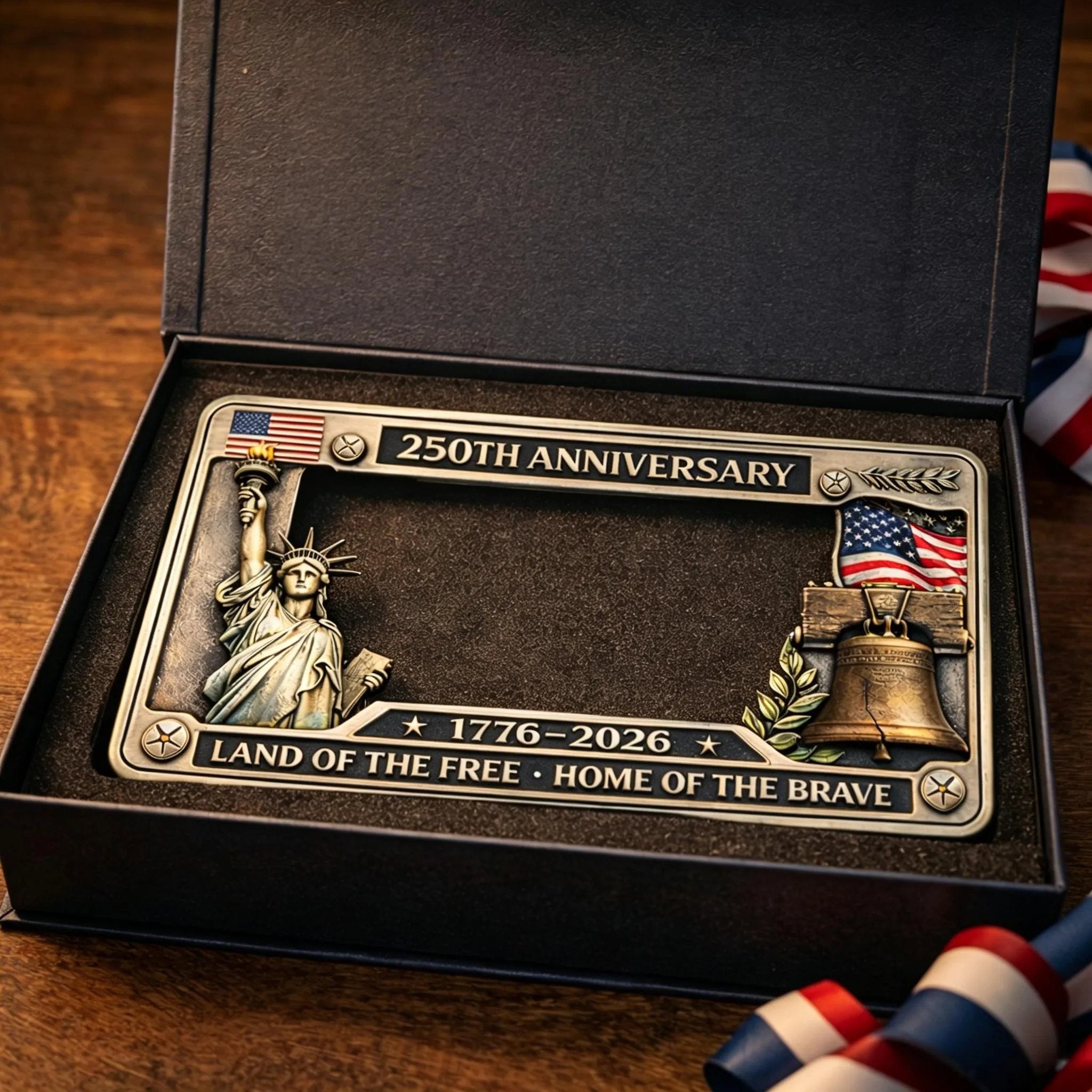 🔥LAST DAY 60% OFF-🦅250th Anniversary Commemorative License Plate Frame