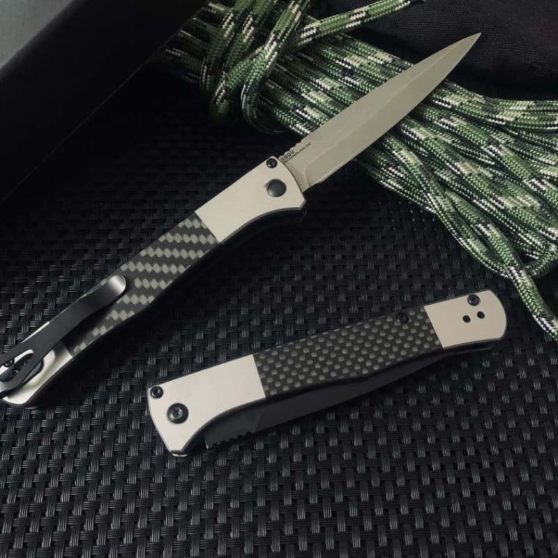 🔥Limited Time Discount 💥BM 4170BK High Hardness Outdoor Portable Multifunctional Folding Knife