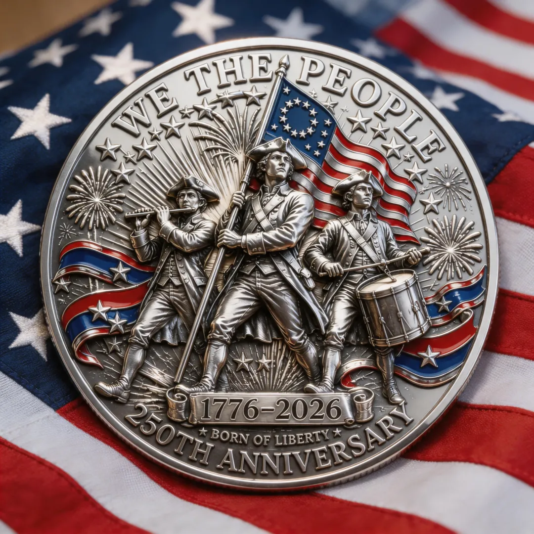 🚢🕊️Freedom Flotilla Coalition 2025 Commemorative Coin – Courage, Solidarity, Peace