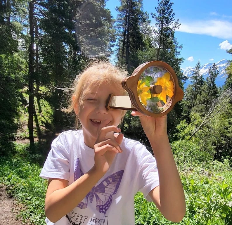The Best Gift——Natural Wood Kaleidoscope