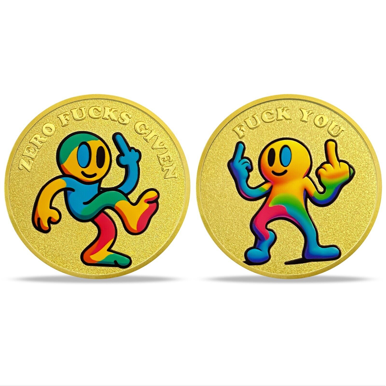 Funny Official Bad Man As*hole Challenge Coin