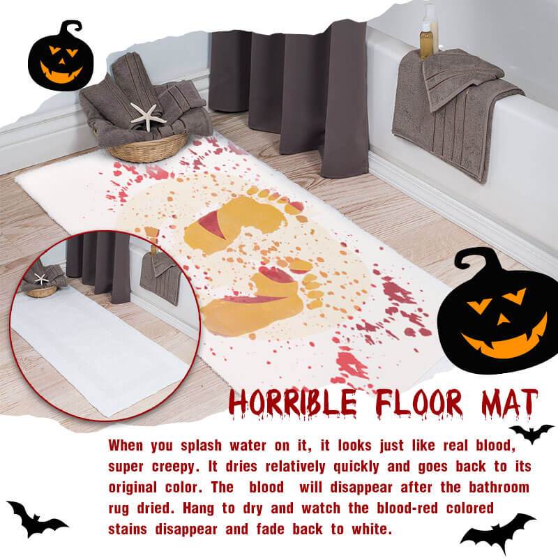 🎃(Flash Sale)Halloween Flash Sale-🩸Bloody Bath Mat