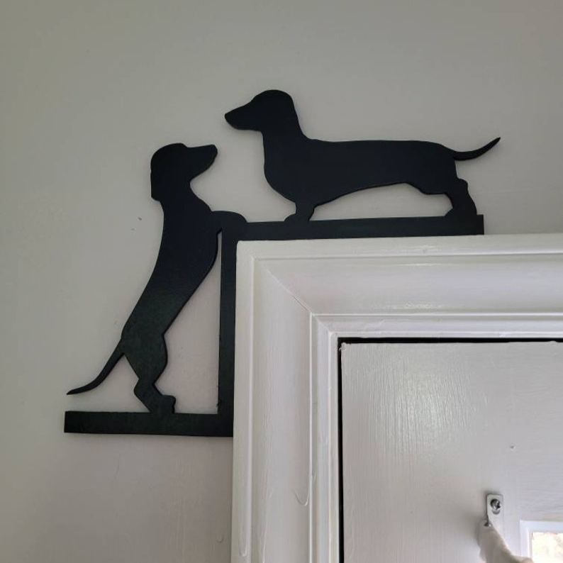 💝💝Last Day Gift 50% Off--Metal Adorable Pet Door Topper