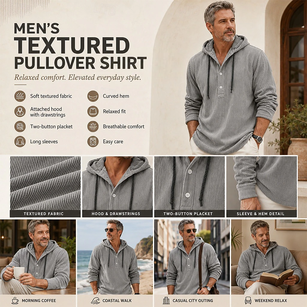 Harbor Corduroy Hooded Overshirt product image 6