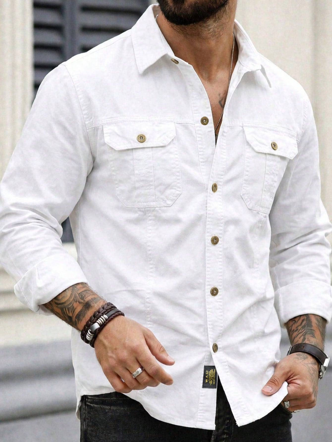 Fieldwork Double-Pocket Cargo Shirt