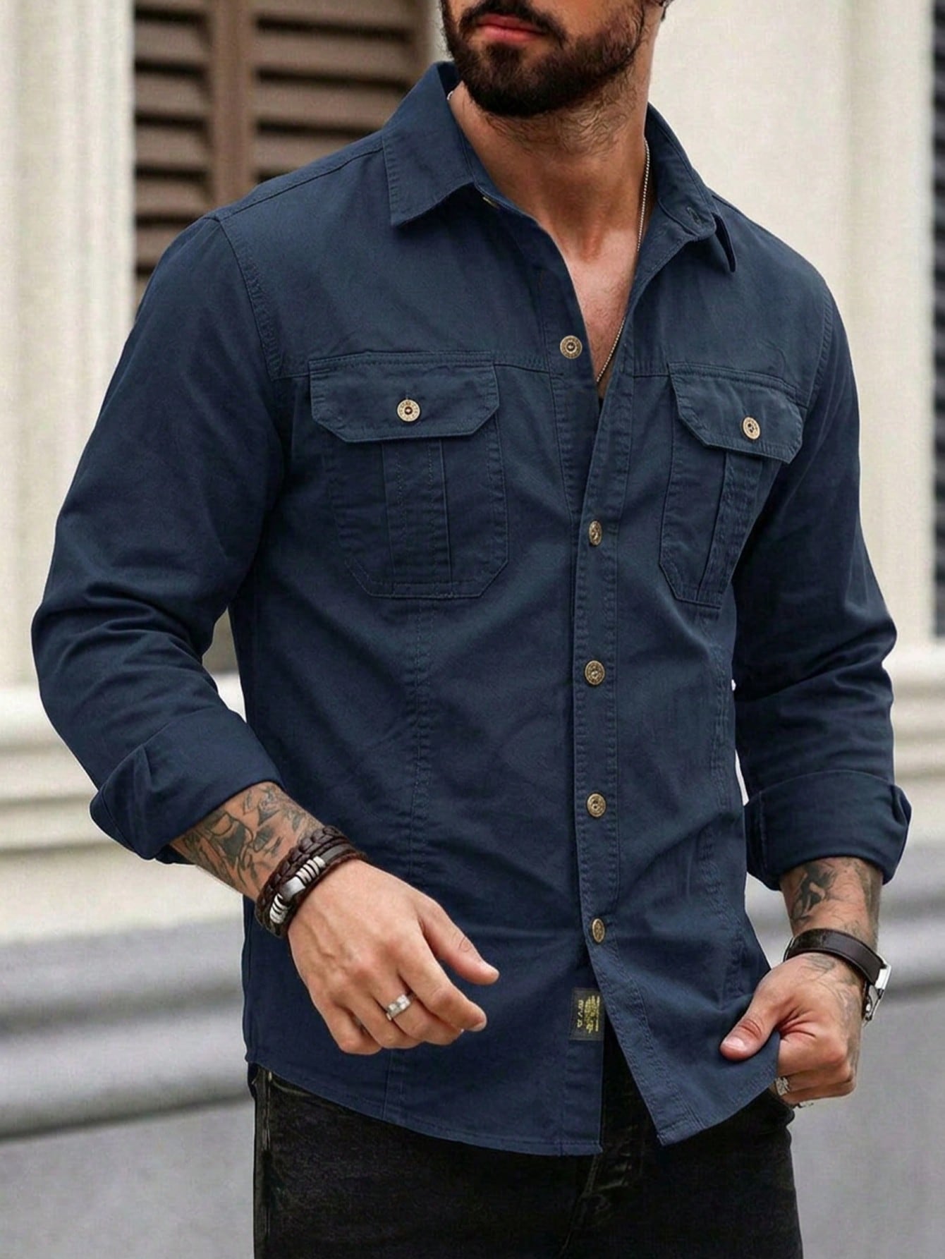 Fieldwork Double-Pocket Cargo Shirt