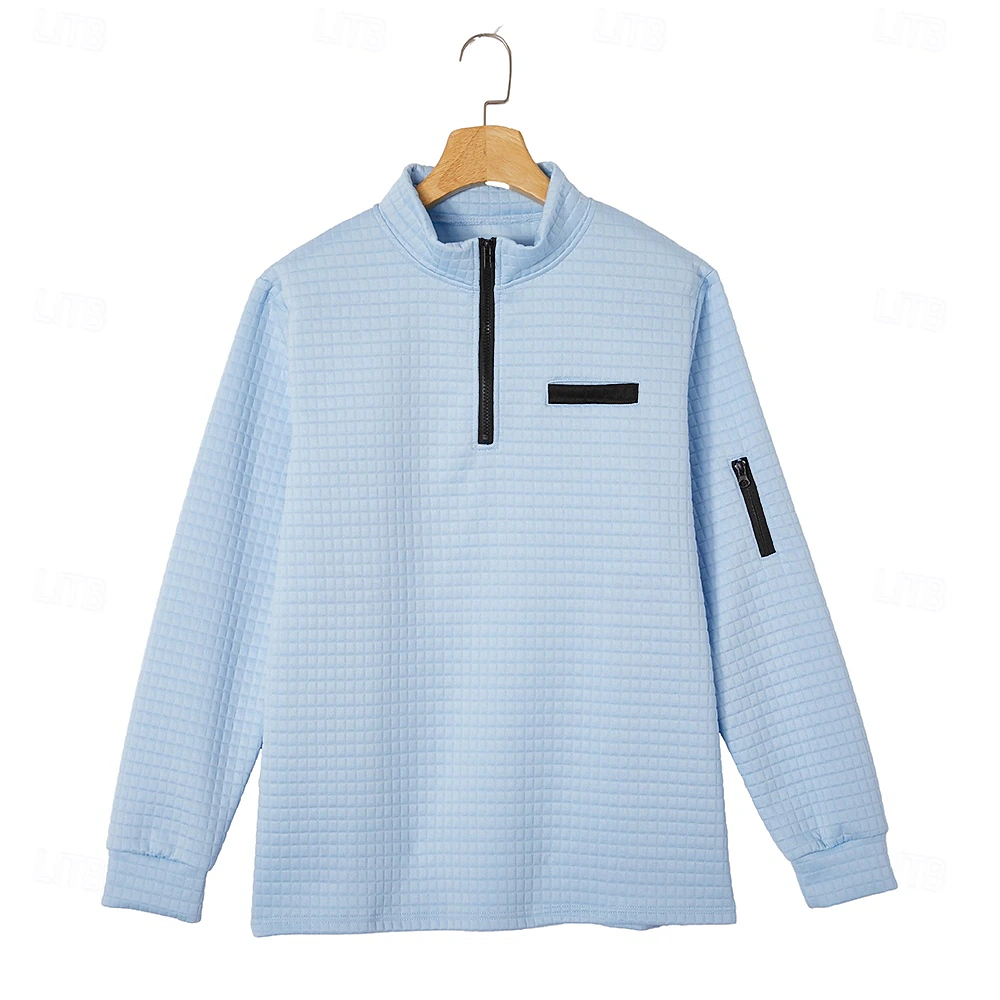 Ridgeway Waffle Quarter-Zip Polo product image 10