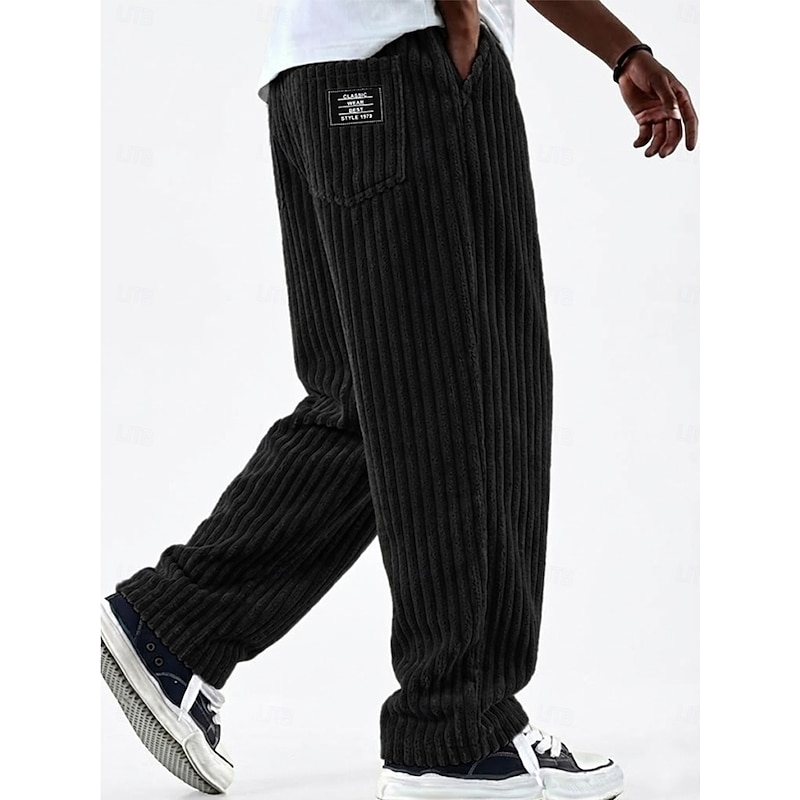 Relaxed Corduroy Drawstring Trousers product image 2