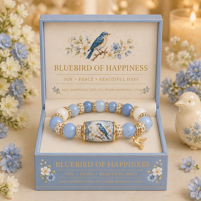 🔥49% Off Last Day - BUY 3 GET 1 FREE Women Inspirational Bee Bluebird Butterfly Bracelet