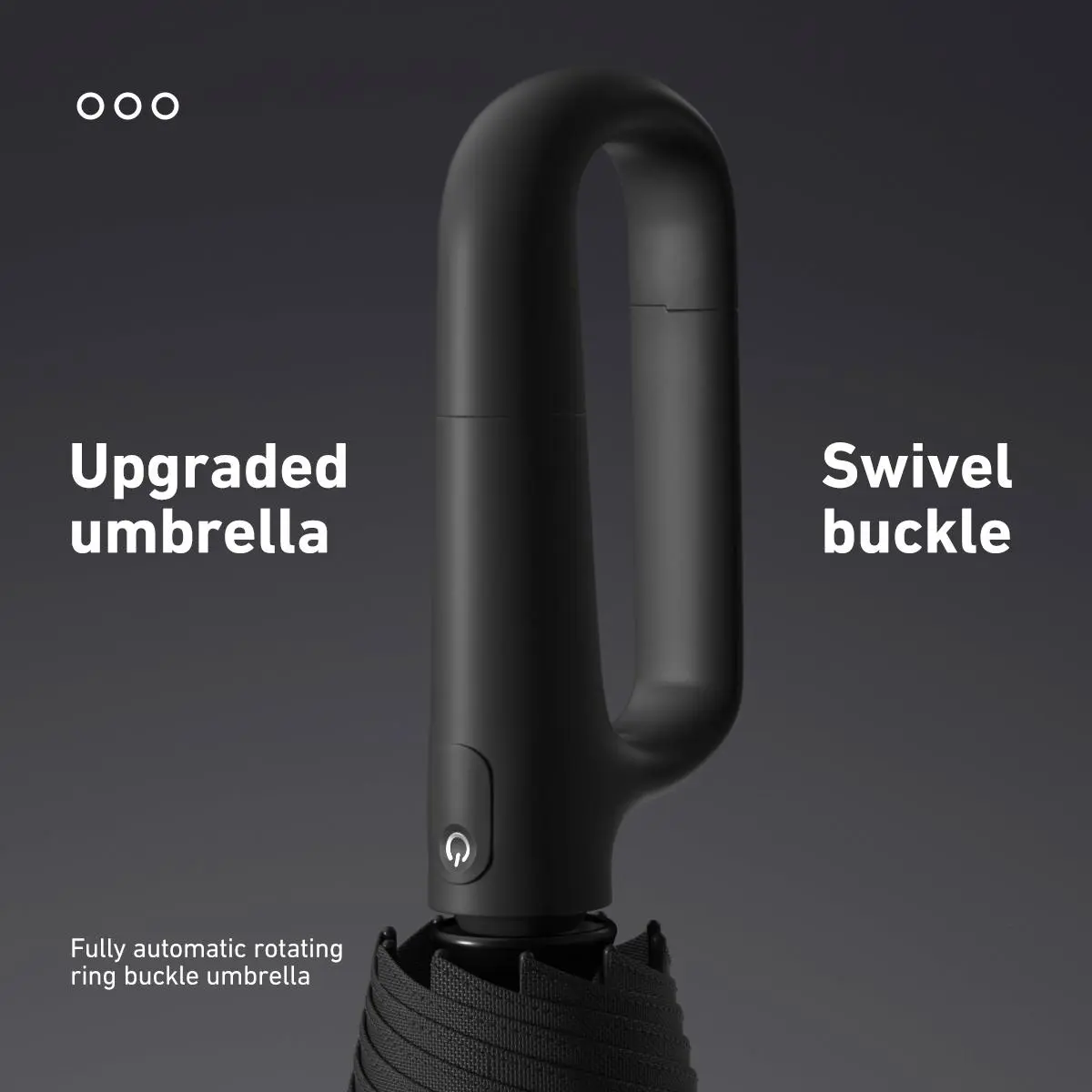 Automatic folding umbrella – Dark Green