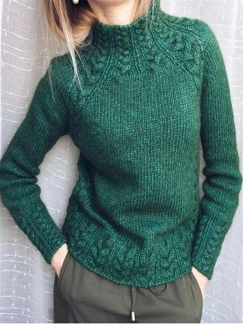 Women's relaxed cashmere comfort pullover