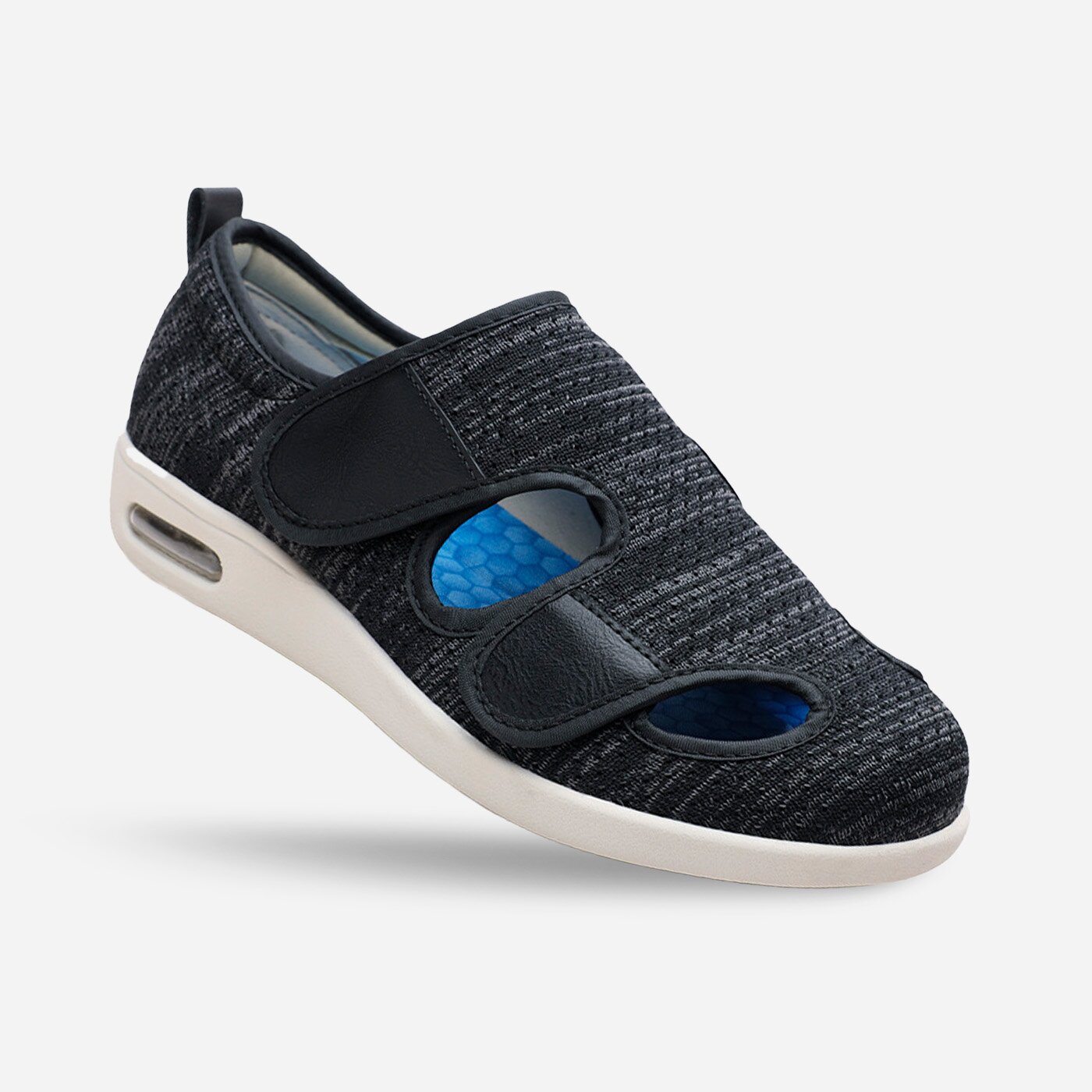 Women Extra Wide Width Sandals Walking Shoes Black