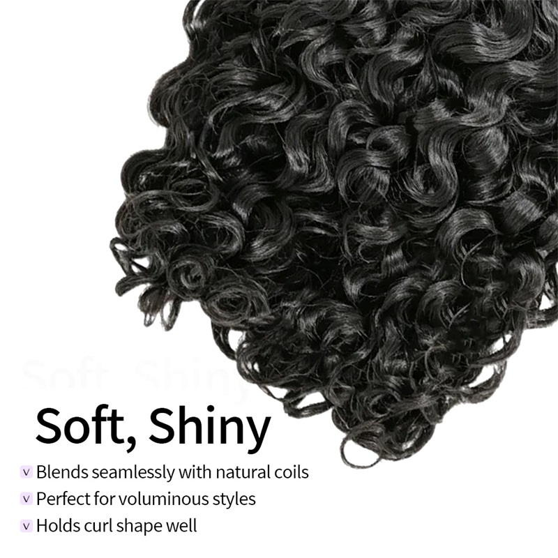 Hairsmarket Indian Curly Virgin Human Hair Bundles 12A Quality Unprocessed Hair Natural Color Extensions