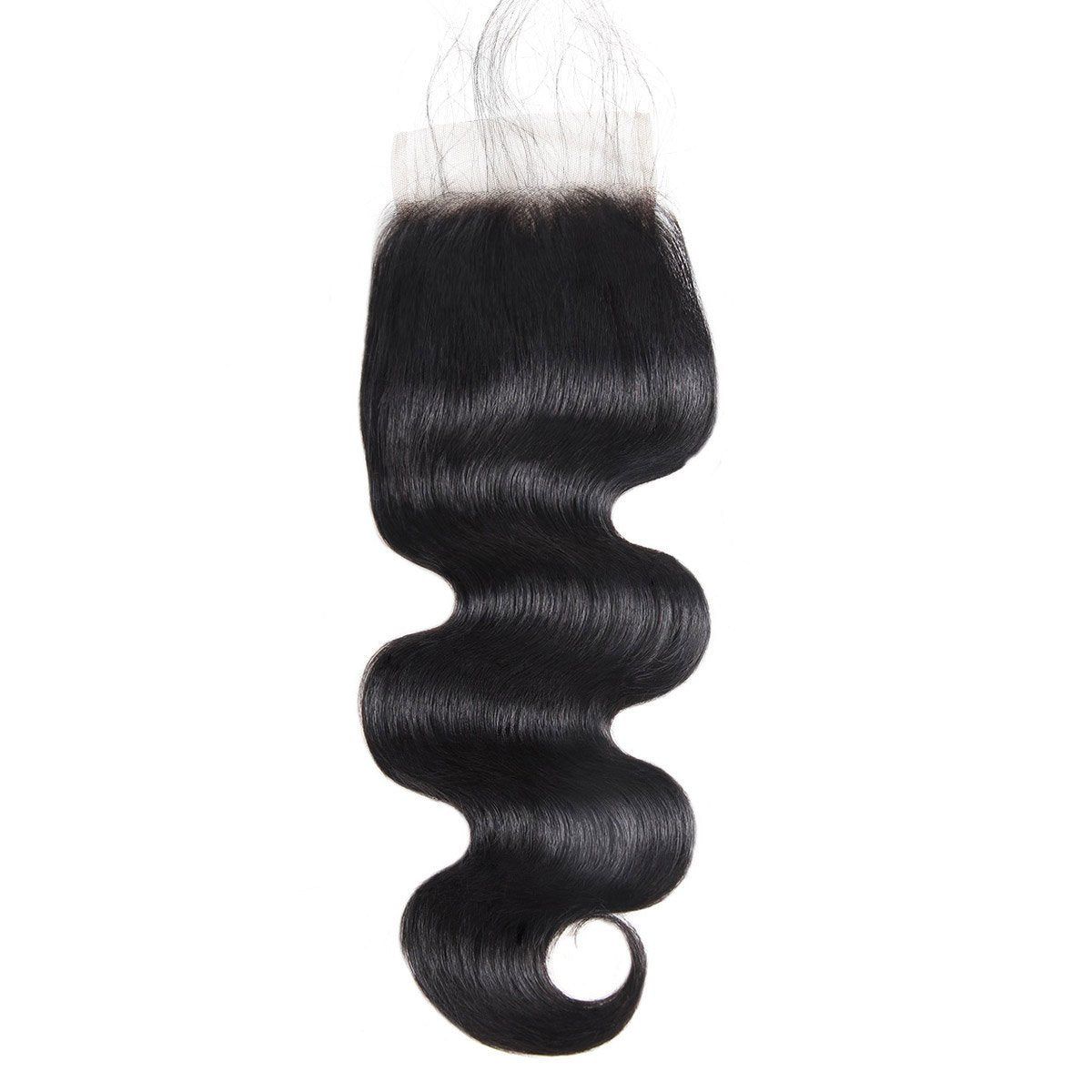 Transparent Lace Closure 4*4 Virgin Body Wave Human Hair Lace Closure