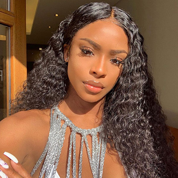 Brazilian Deep Wave Hair 3 Bundles 10A Quality Virgin Remy Hair Weave