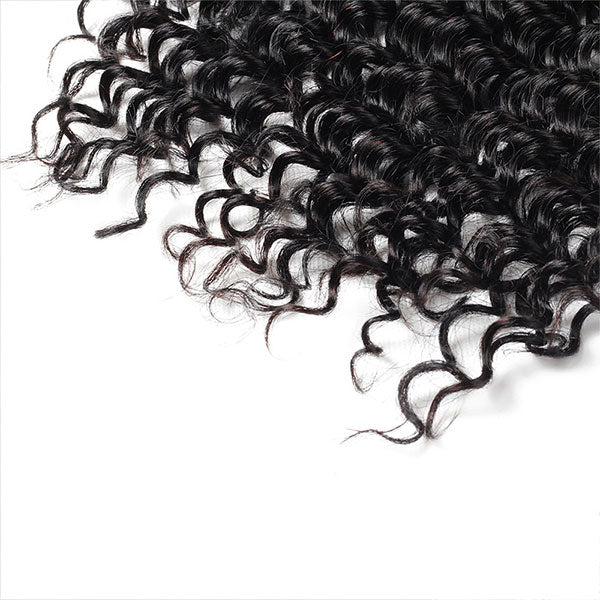 Ishow Hair Deep Wave Human Hair Ear To Ear Lace Frontal