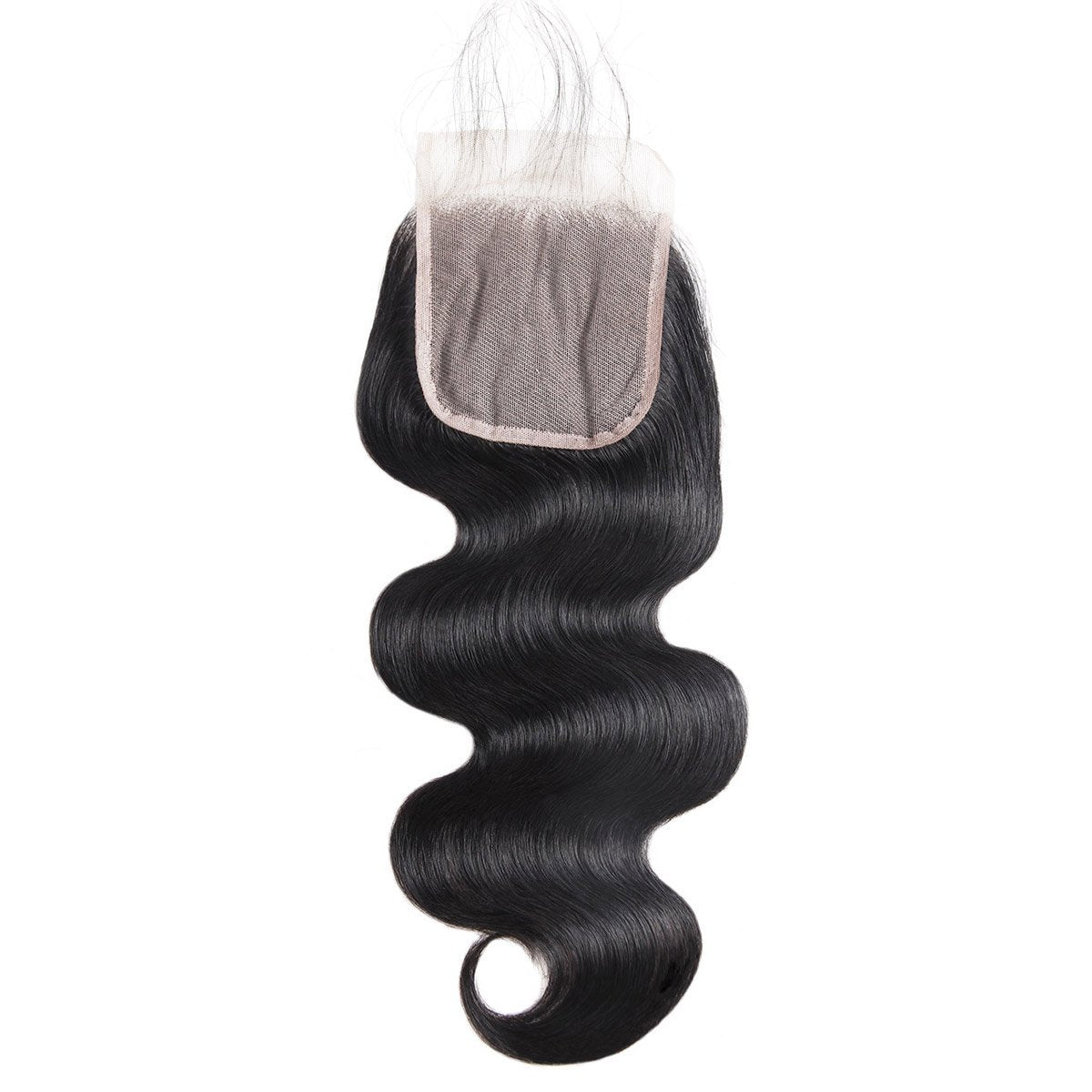 Transparent Lace Closure 4*4 Virgin Body Wave Human Hair Lace Closure
