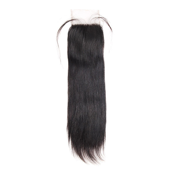 Hairsmarket Transparent Lace Closure 4*4 Virgin Straight Human Hair Lace Closure