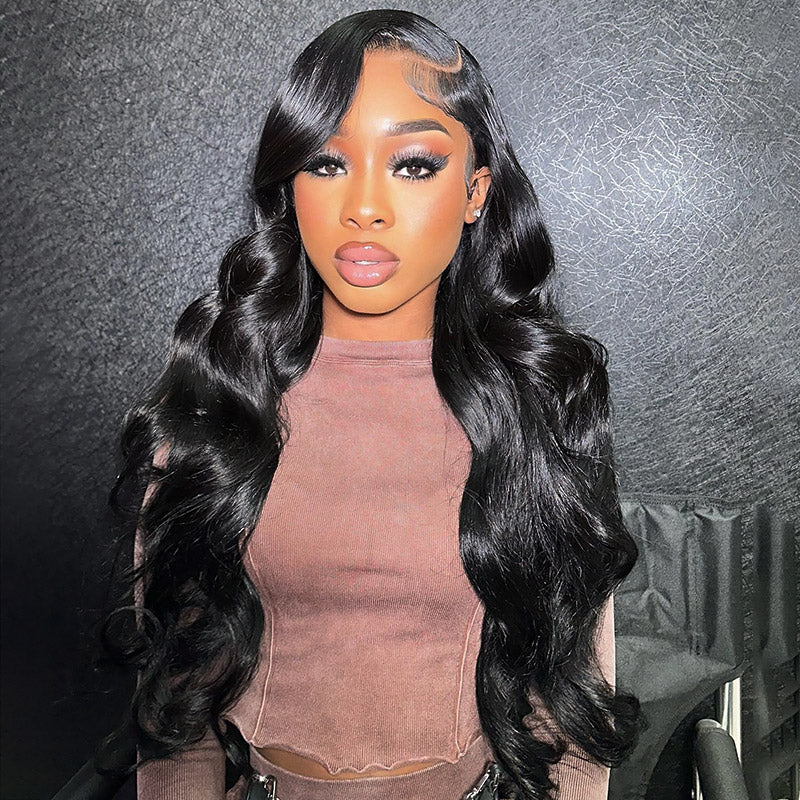 Pre Plucked Wear & Go Wigs 30'' Body Wave 13x6 HD Lace Front Wig For Women
