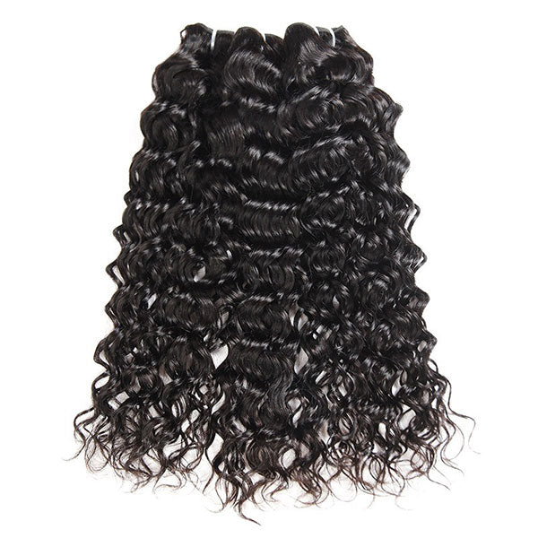 9A Allove Water Wave Virgin Hair 3 Bundles With One FREE Closure