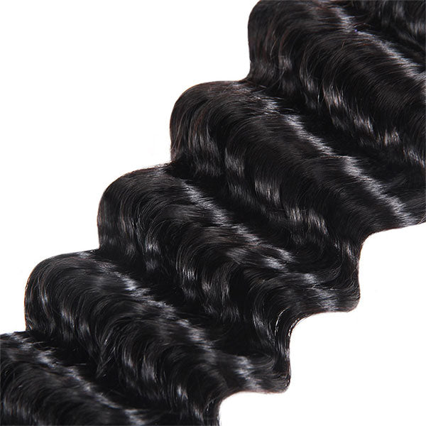 Ishow Virgin Deep Wave Human Hair Extensions 1 Bundle For Sale