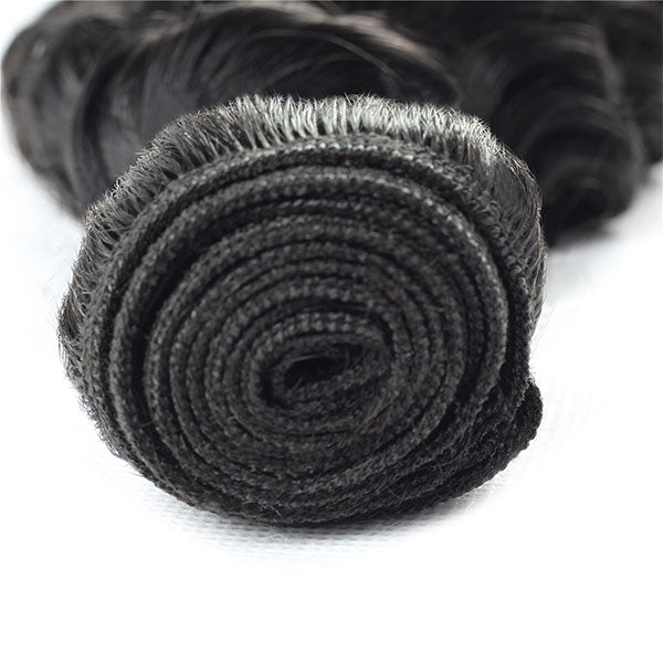 Brazilian Deep Wave Hair 3 Bundles 10A Quality Virgin Remy Hair Weave