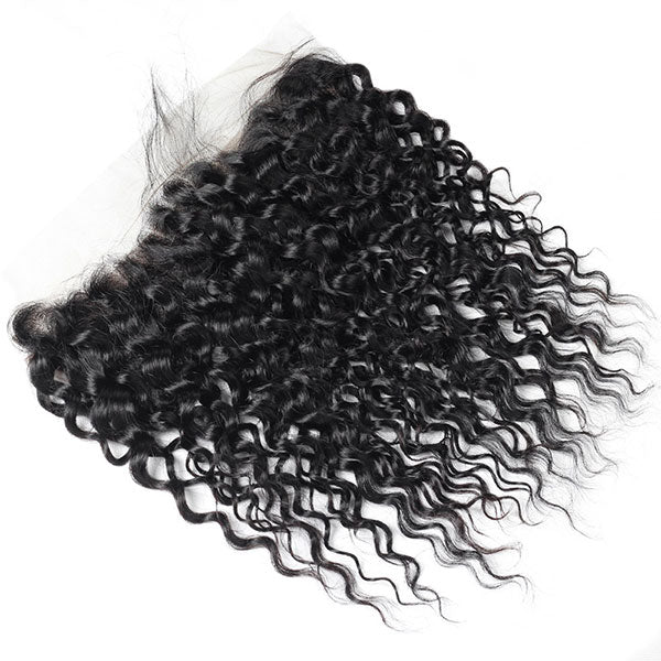 Ishow Water Wave 13*4 Ear To Ear Lace Closure Unprocessed Water Wave Human Hair
