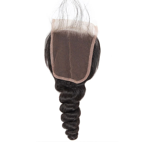 Ishow Virgin Loose Wave Human Hair 4x4 Lace Closure On Sale