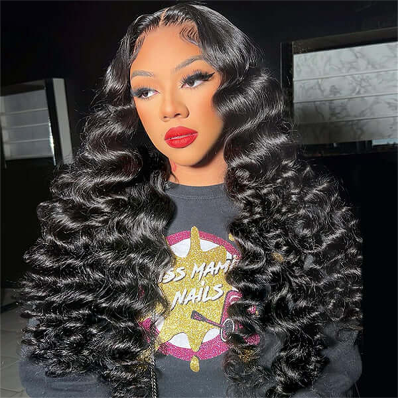 30''=$149.88 | Ready To Wear Glueless Wigs 5x5 HD Lace Closure Wigs Pre Cut Bleached Knots