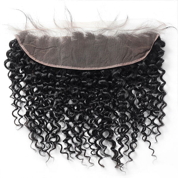 Ishow Hair Curly Wave Virgin Hair13*4 Lace Frontal Closure