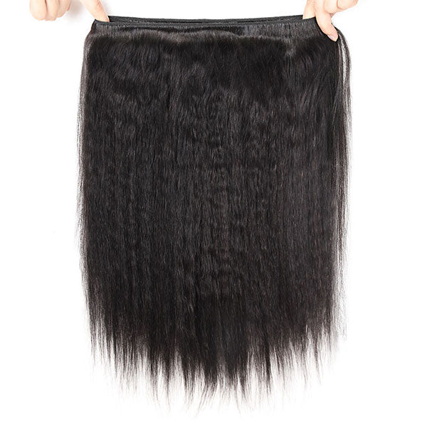 Ishow Virgin Kinky Straight Human Hair Weave Extensions Cheap Sale