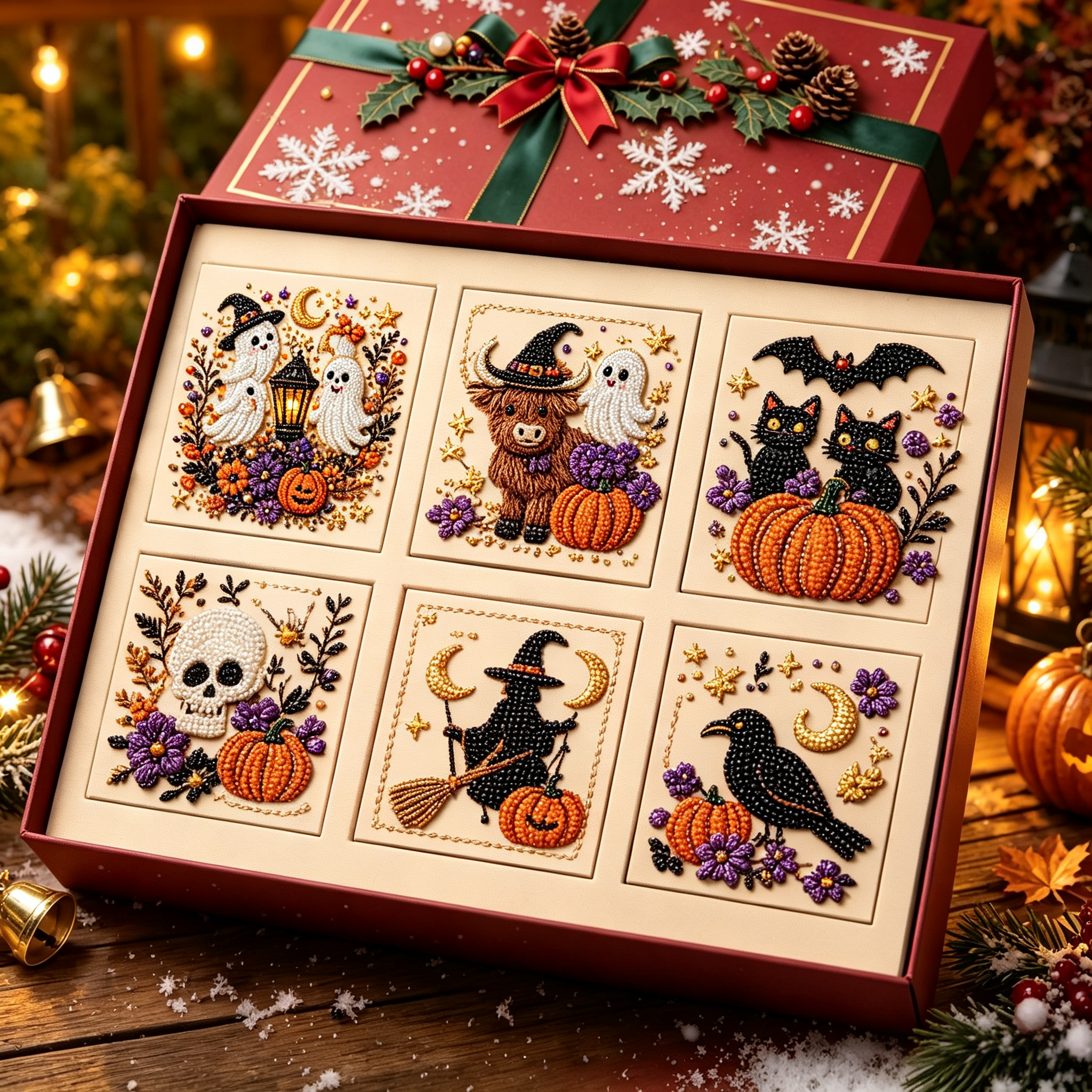🔥 Christmas Countdown Special: Save 49%! Ghost Pearl Art DIY Kit