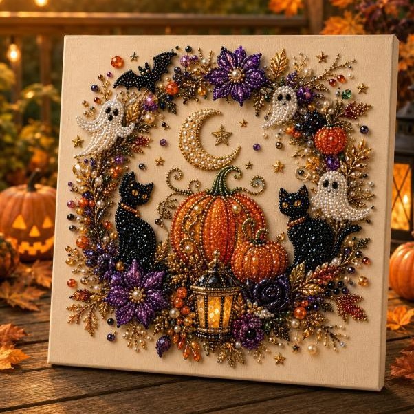 🔥 Christmas Countdown Special: Save 49%! Ghost Pearl Art DIY Kit