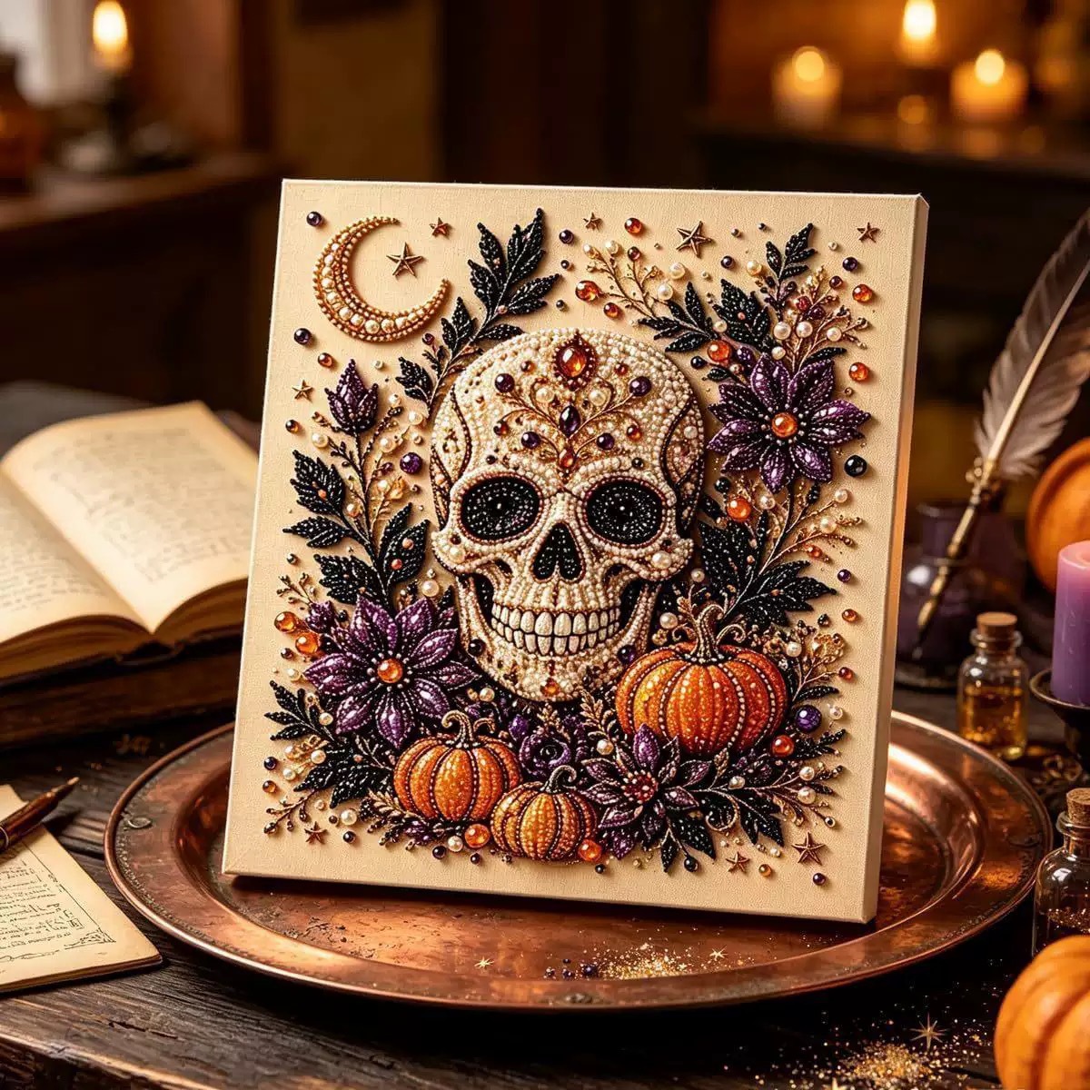 🔥 Christmas Countdown Special: Save 49%! Ghost Pearl Art DIY Kit