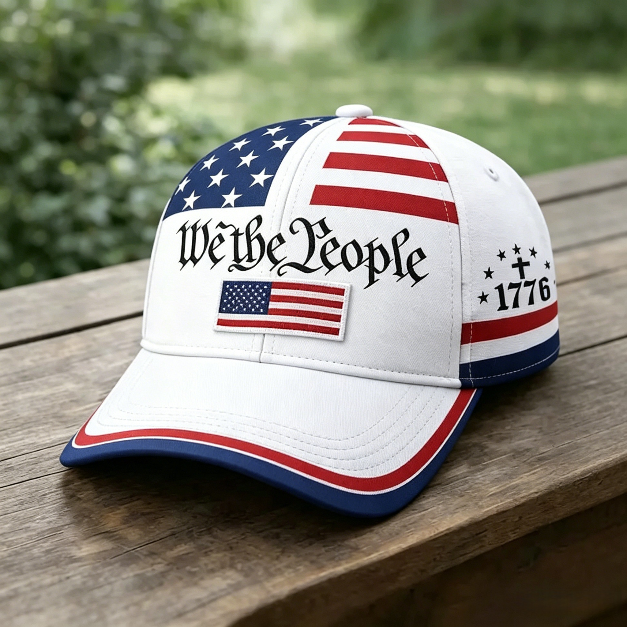 We The People Patriotic Baseball Cap – American Heritage Style