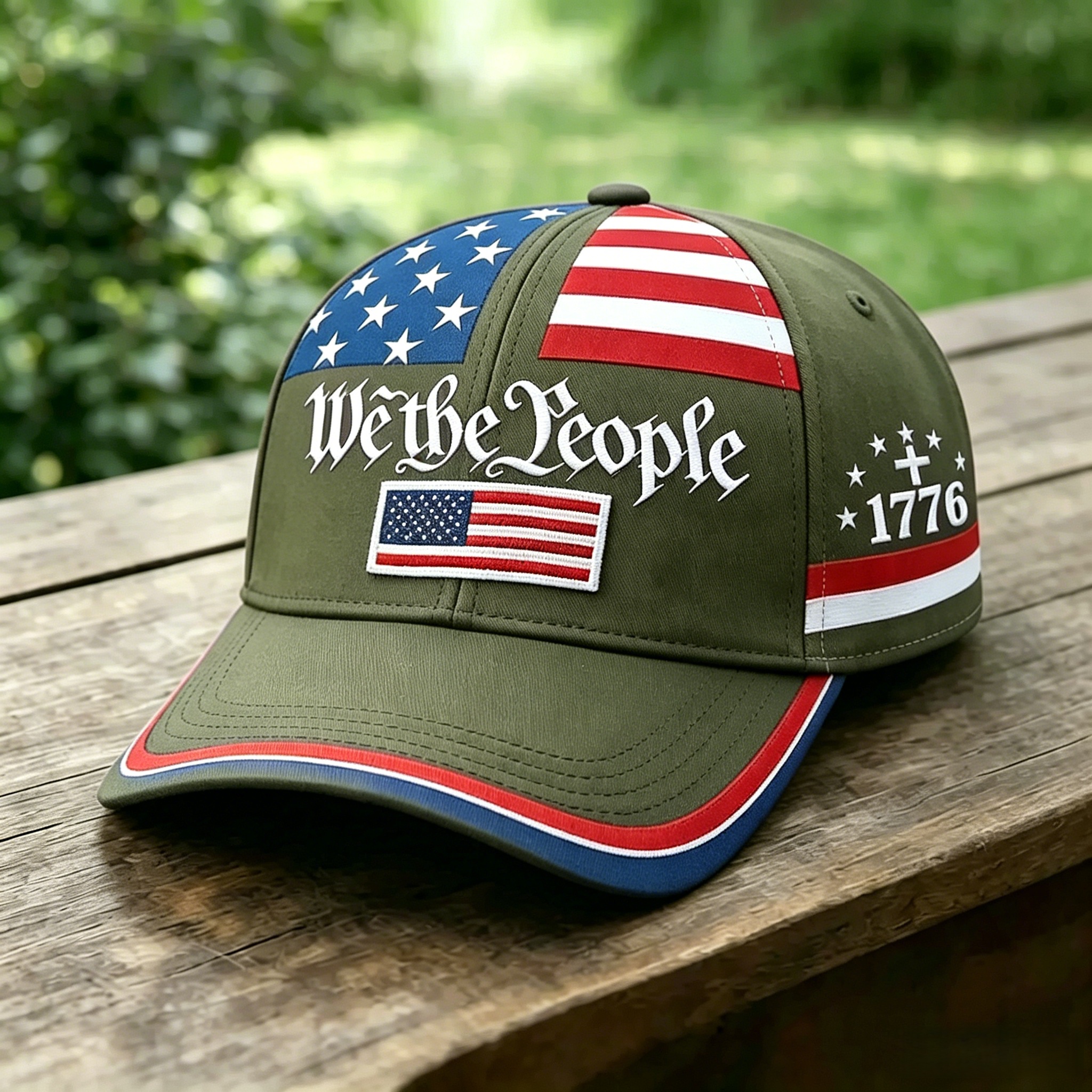 We The People Patriotic Baseball Cap – American Heritage Style