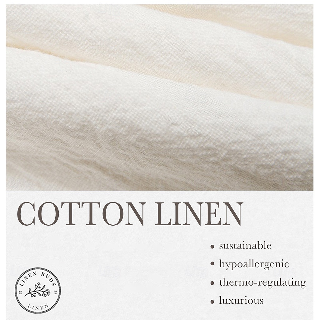 Men's Shorts Linen Shorts Summer Shorts Beach Shorts Buttons Drawstring Elastic Waist Plain Comfort Breathable Knee Length Outdoor Daily Beach Vacation Fashion Black White Micro-elastic 2026 - BHD 6.4 &ndash;P6