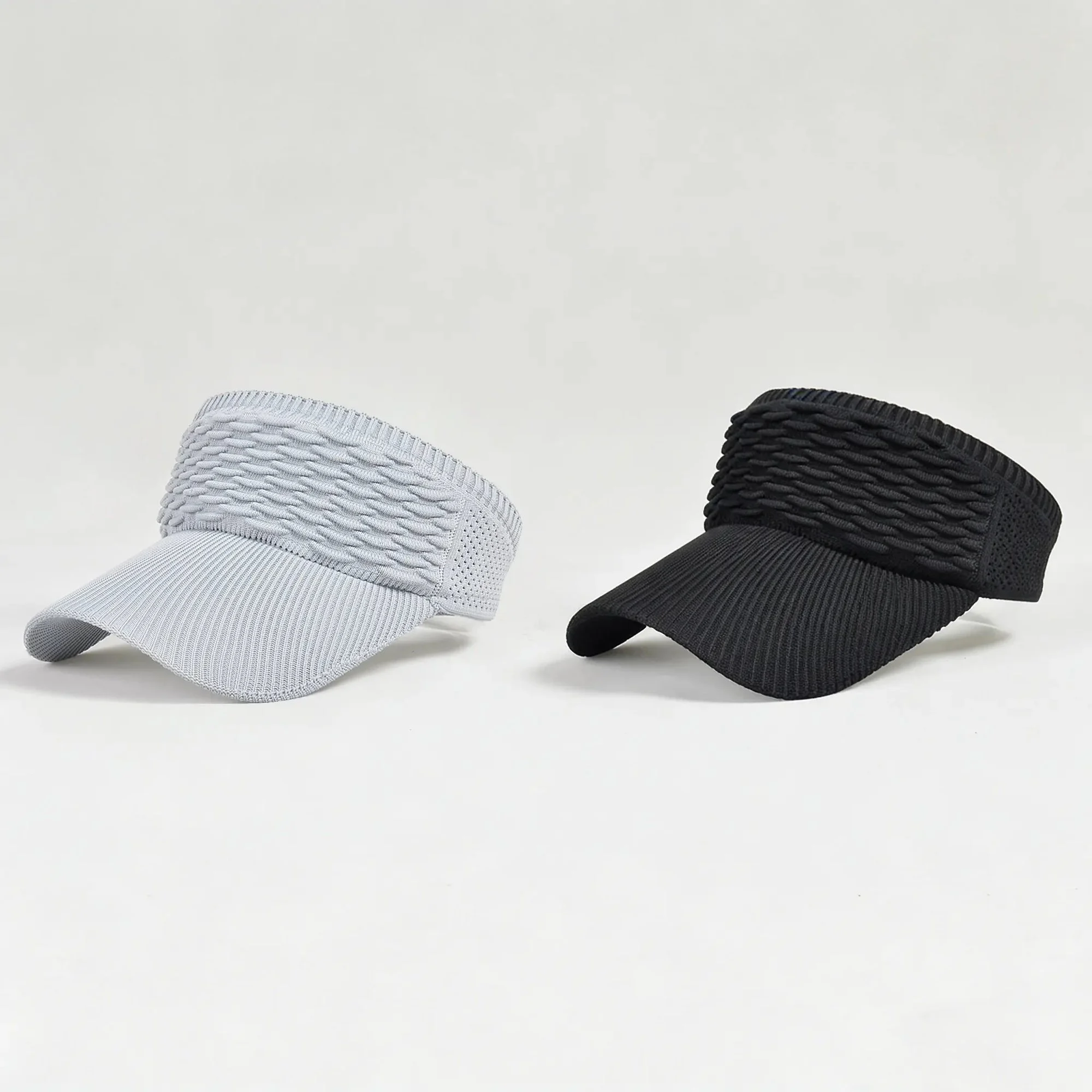 👒 2-Pack Women's High Ponytail Sun Visor Hats