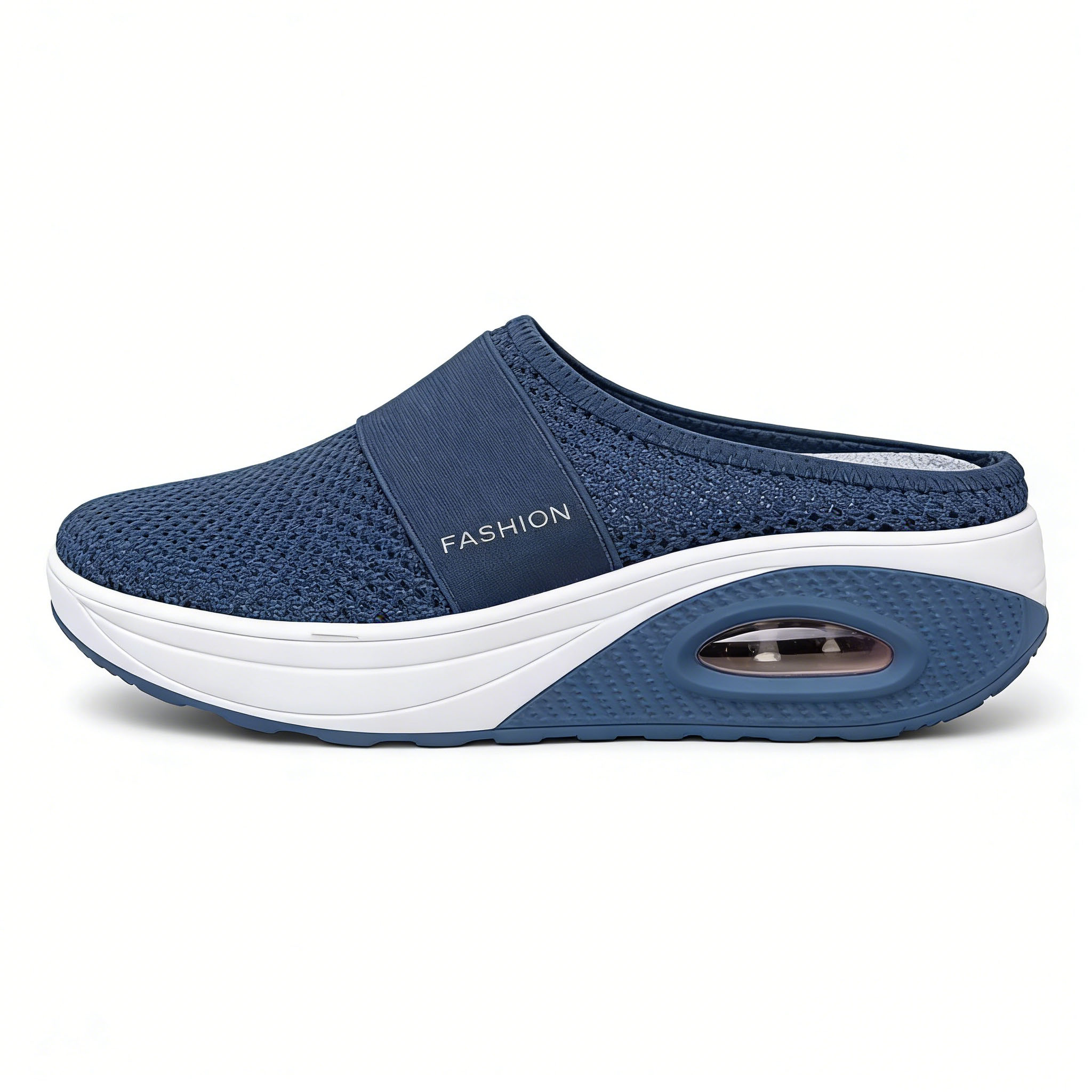 Women's comfortable walking shoes/orthopedic slides (featuring arch support, air-cushion design, and slip-on style)