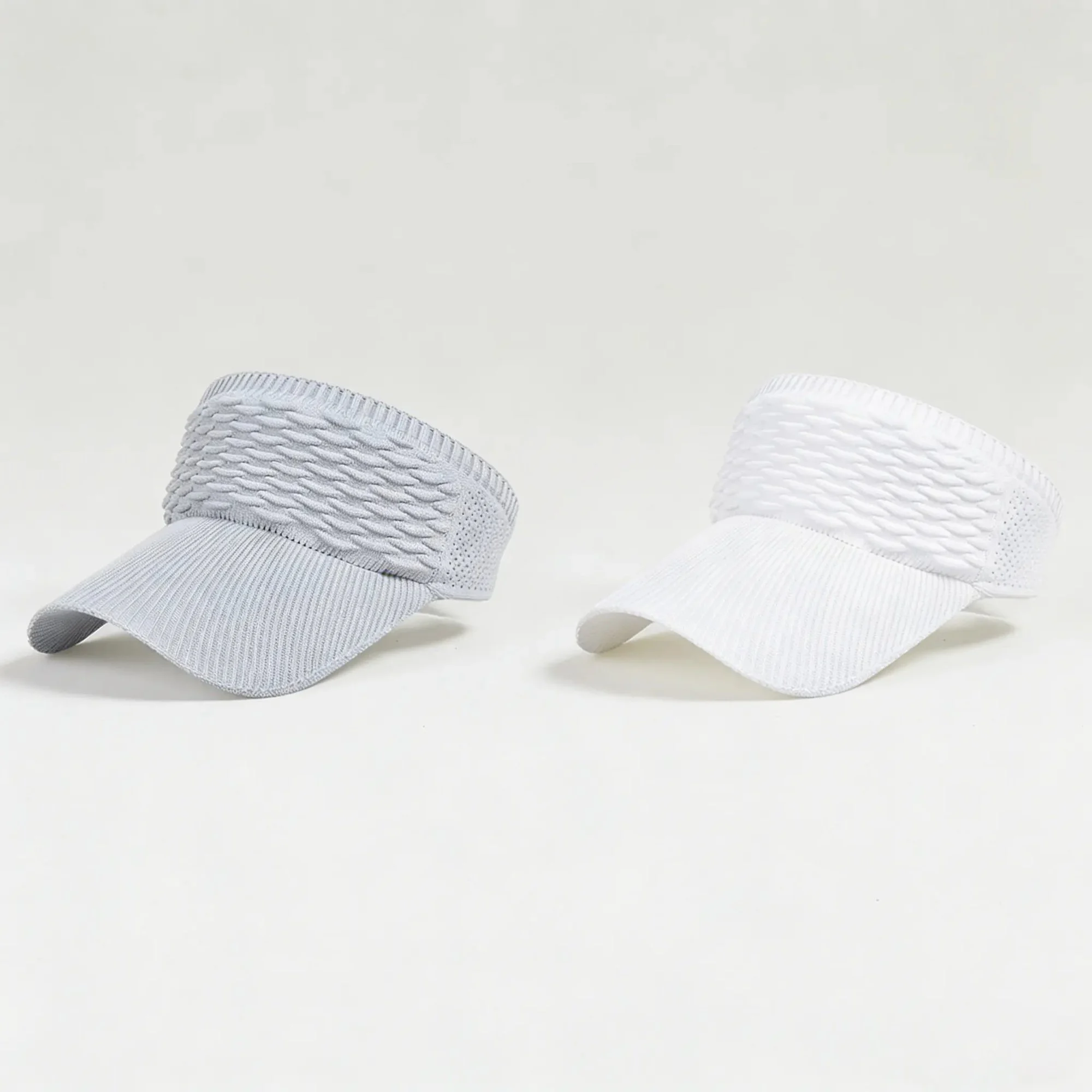 👒 2-Pack Women's High Ponytail Sun Visor Hats