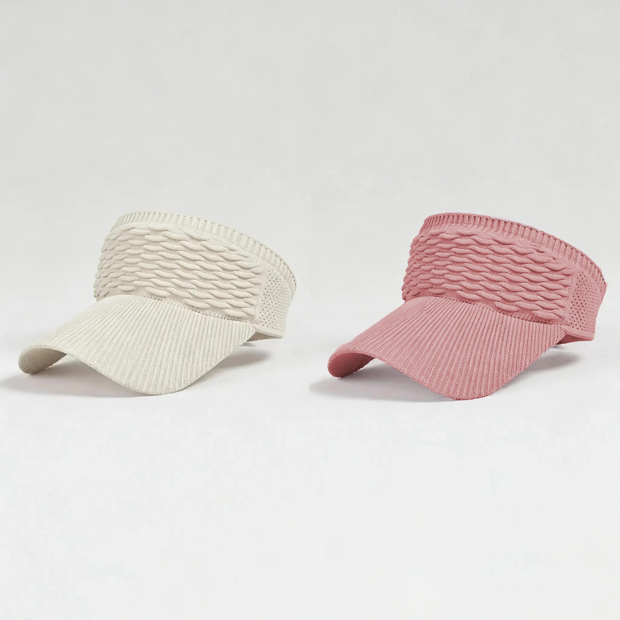 👒 2-Pack Women's High Ponytail Sun Visor Hats