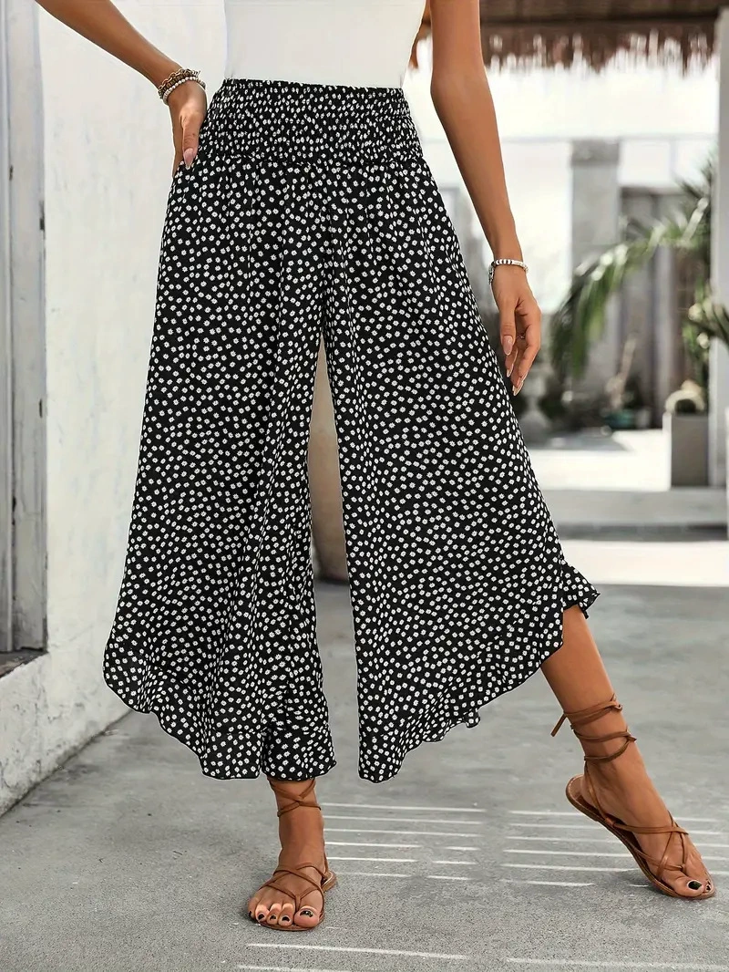 THE CHICKE POINTED WIDE-LEGGED PANTS: Your Go-To for Airy Comfort