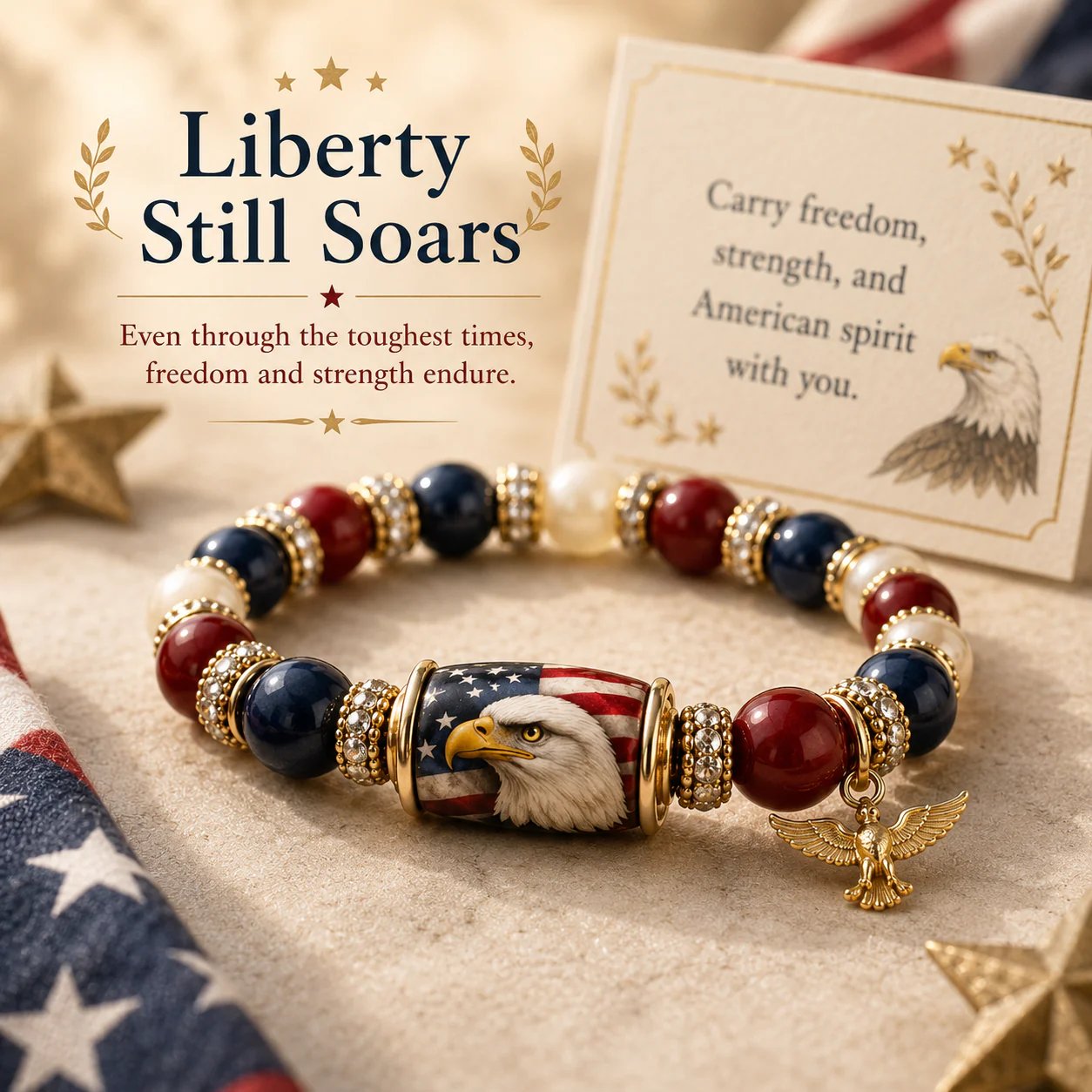 🇺🇸 Celebrate Freedom & Honor  | 2026 USA 250th Anniversary Limited Edition Bracelet  - With Limited-Edition Gift Box