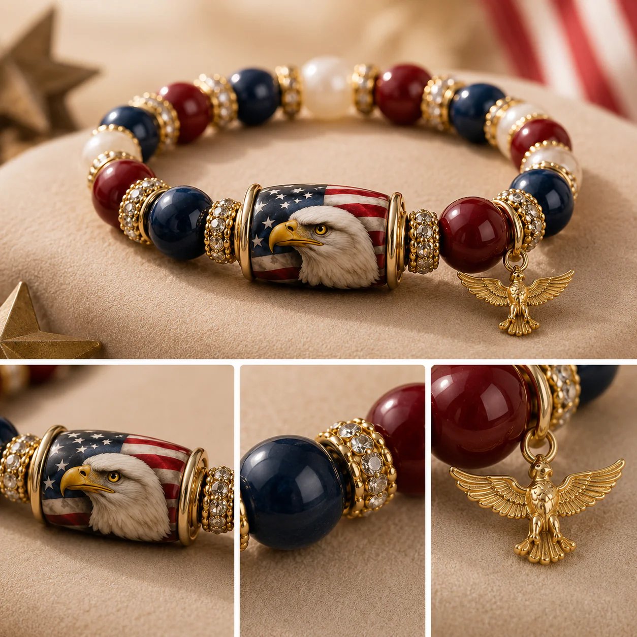 🇺🇸 Celebrate Freedom & Honor  | 2026 USA 250th Anniversary Limited Edition Bracelet  - With Limited-Edition Gift Box