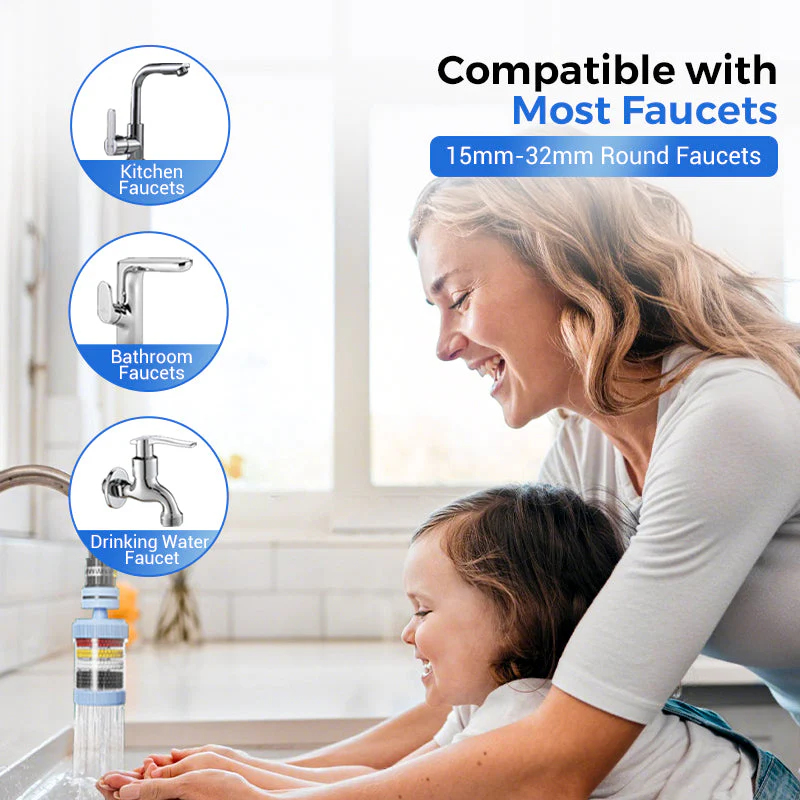 🚰 BUY 2 GET 1 FREE! 💧 Faucet Water Filter – Improves Taste, Reduces Impurities & Easy Installation 🚿