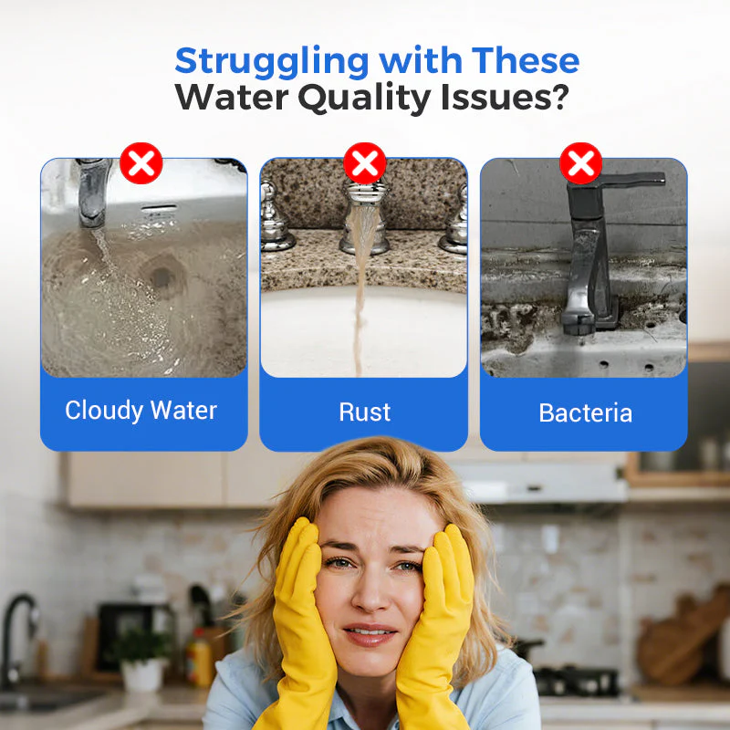🚰 BUY 2 GET 1 FREE! 💧 Faucet Water Filter – Improves Taste, Reduces Impurities & Easy Installation 🚿