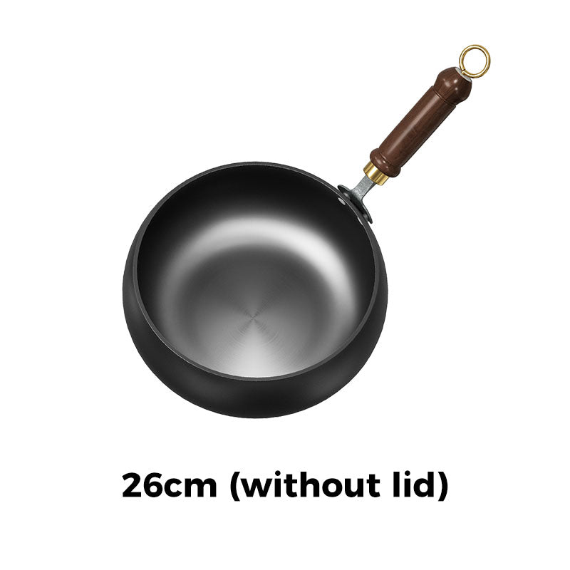 Professional-Grade Uncoated Iron Pot – 50% OFF Today! ⏳