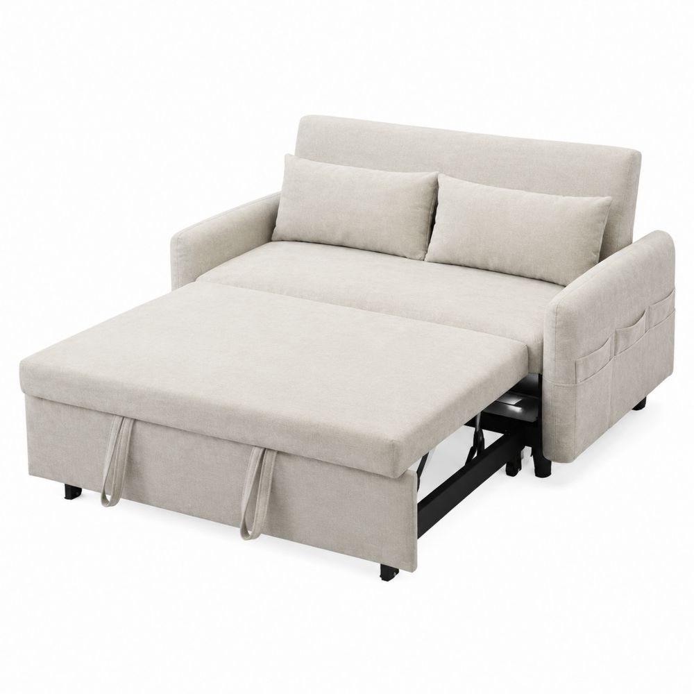 Sofá cama de 2 plazas con cojines incluidos
