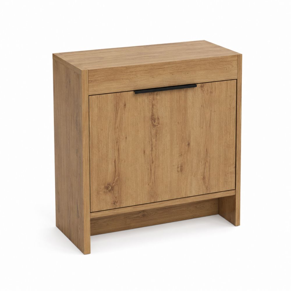 Mueble bajo lavabo de aglomerado color Roble 60x40x70 cm